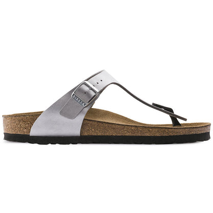 Women's Gizeh Birko-Flor Silver Medium/Narrow