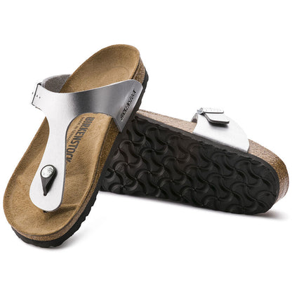 Women's Gizeh Birko-Flor Silver Regular/Wide