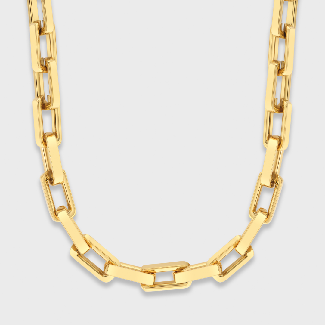 Boxed Anchor Chain (Gold) - 10mm