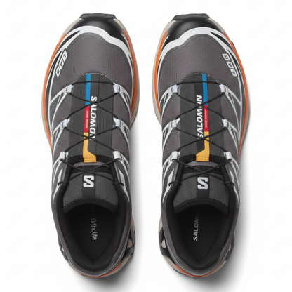 Salomon Men's XT-6 Pewter/Black/Turmeric