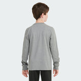 Kids' adidas Long Sleeve Graphic Heather Tee