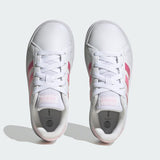 Kids' adidas Grand Court Lifestyle Tennis Lace-Up Shoes