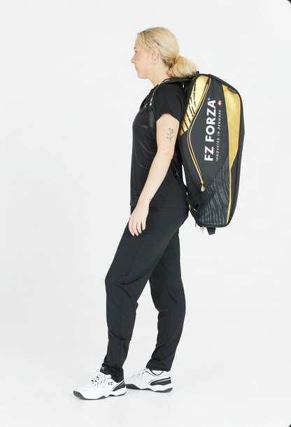 FZ Forza Tour Line 6 Pcs Racket Bag [Black/Gold]