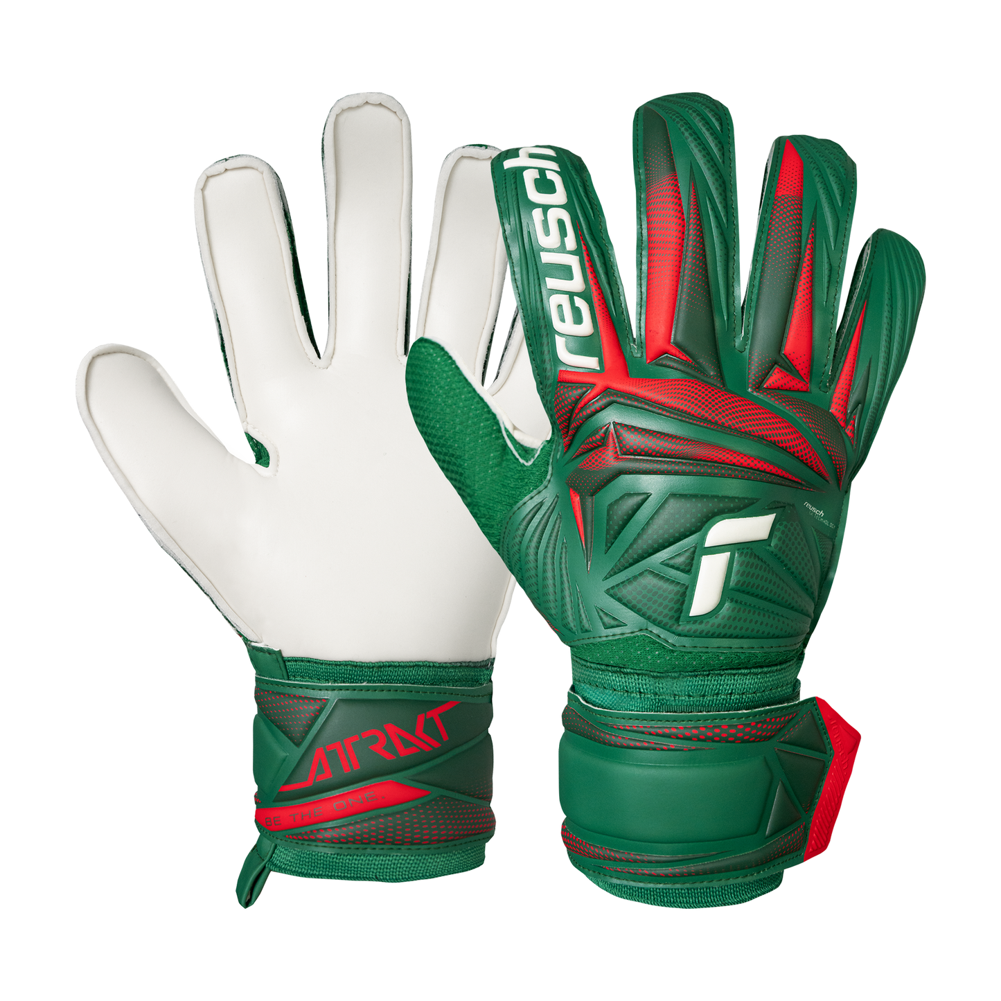Reusch Attrakt Solid Junior Mexico Colors Goalkeeper Gloves