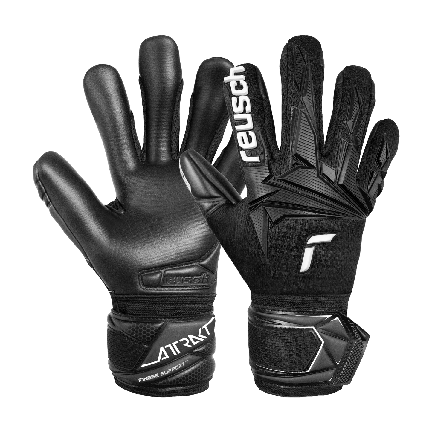 Reusch Attrakt Freegel Infinity Finger Support Junior Goalkeeper Gloves