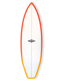 5'8 Spud - White/Red