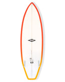 5'8 Spud - White/Red