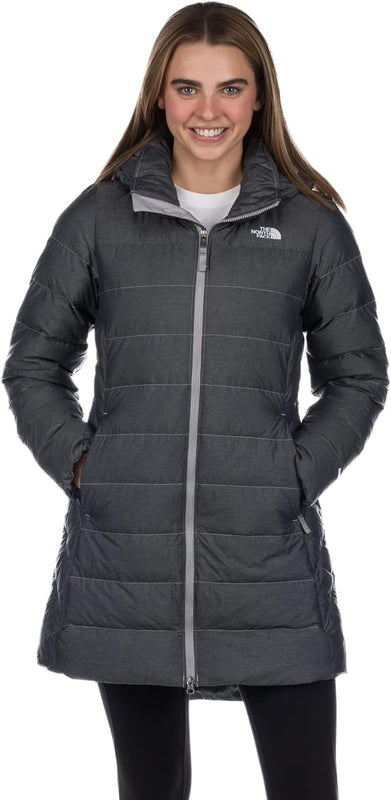The North Face - Flare Down Parka - Women's - Tnf Medium Grey Heather