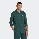 Men's adidas Graphics Campus Long Sleeve Polo Shirt