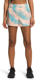 The North Face - Limitless Run Short - Women's - Pink Glo Valley Floor Print