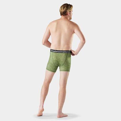 Smartwool - Merino Print Boxer Brief Boxed - Men's - Fern Rustic Floral