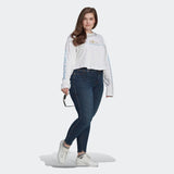 Women's adidas Long Sleeve Crop Tee (Plus Size)