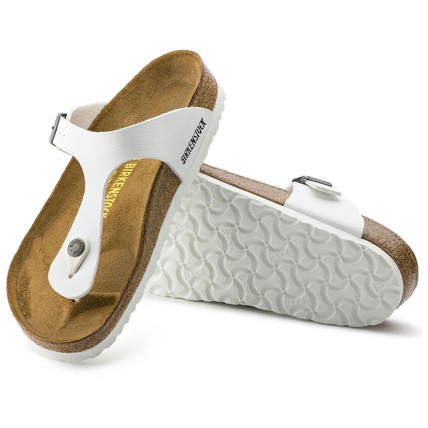 Unisex Gizeh Birko-Flor White Regular/Wide