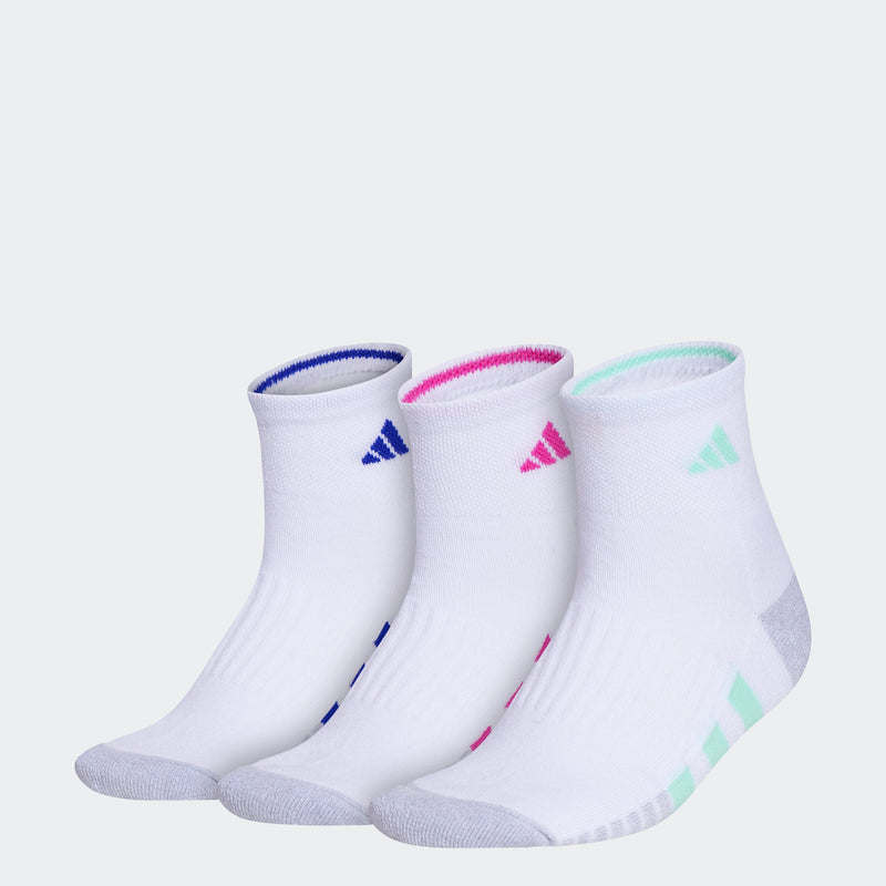Cushioned Quarter Socks 3 Pairs