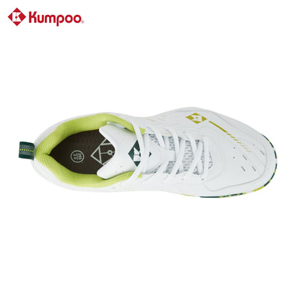 Kumpoo KH-E317 Badminton Shoe (White/Green)