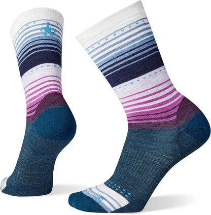 Smartwool - Everyday Stitch Stripe Crew - Ultra Violet