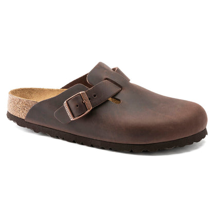 Unisex Boston Oiled Leather Habana Regular/Wide