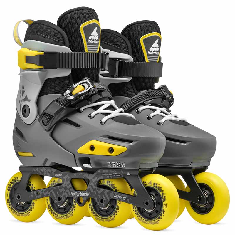 Rollerblade Apex Charcoal Kids Skates