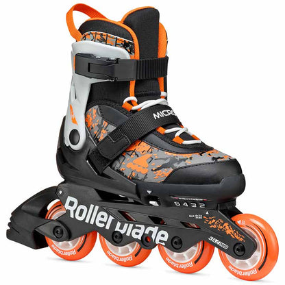 Rollerblade Microblade SL Black Orange Kids Skates