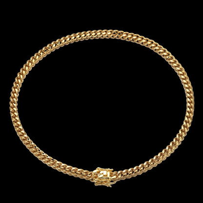 6MM-20MM Prong Box Clasp Luxury Stainless Steel Necklace Chain