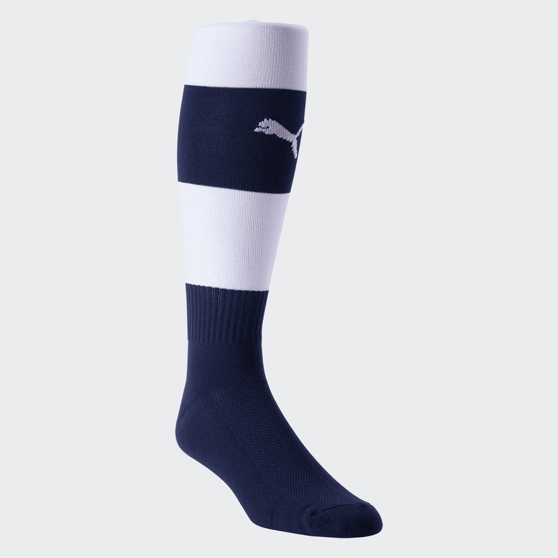 Hoop Sock - Navy/White