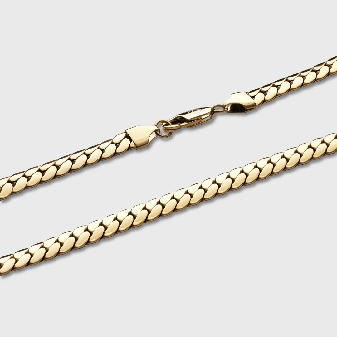 Miami Cuban Link Chain (Gold) - 8mm