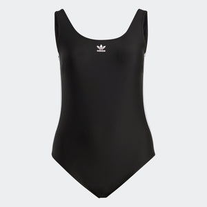 Women's adidas Adicolor 3-Stripes Swimsuit (Plus Size)