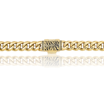 Miami Cuban Link Chain in Yellow Gold - 8mm
