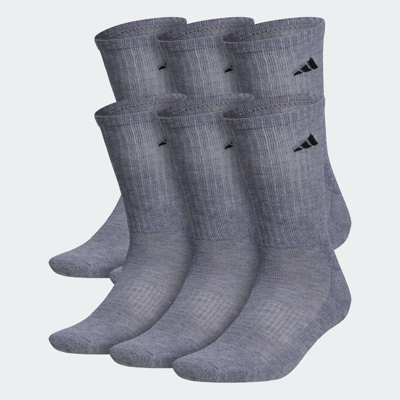 Athletic Cushioned Crew Socks 6 Pairs