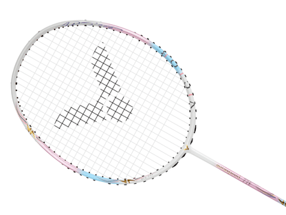 Victor Auraspeed 77F I Unstrung Badminton Racket[Pink]