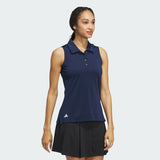 Women's adidas Ultimate365 Solid Sleeveless Polo Shirt