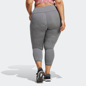 Women's adidas Optime Stash Pocket Training 7/8 Leggings (Plus Size)