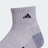 Cushioned Quarter Socks 3 Pairs