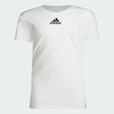 Kids' adidas SS PREGAME TEE BLANK LOGO