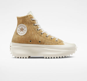 Run Star Hike Platform Striped Knit High Top