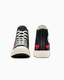 Converse x Comme des Garçons PLAY Chuck 70 Multi Heart High Top
