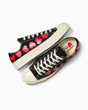 Converse x Comme des Garçons PLAY Chuck 70 Multi Heart Low Top