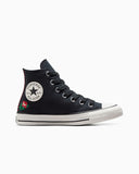 Chuck Taylor All Star Rose Cross Stitch High Top