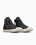 Chuck Taylor All Star Rose Cross Stitch High Top