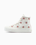 Chuck Taylor All Star Lift Platform Rose Cross Stitch High Top