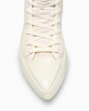 Chuck 70 De Luxe Pointed Platform Woven Leather