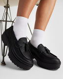 Chuck Taylor All Star Lugged Heel Loafer Platform Leather Low Top