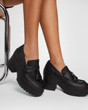 Chuck 70 De Luxe Heel Loafer Platform Leather Low Top