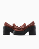 Chuck 70 De Luxe Heel Loafer Platform Leather Low Top