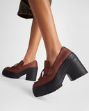 Chuck 70 De Luxe Heel Loafer Platform Leather Low Top