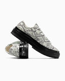 Chuck 70 Formal Suede Snake Print Low Top