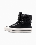 Chuck Taylor All Star Fold-Over Lift Platform XHi Faux Fur