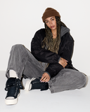 Chuck Taylor All Star Fold-Over Lift Platform XHi Faux Fur