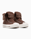 Chuck Taylor All Star Fold-Over Lift Platform XHi Faux Fur