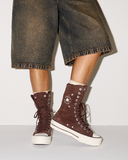 Chuck Taylor All Star Fold-Over Lift Platform XHi Faux Fur